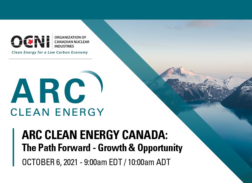 ARC Clean Energy Canada: Path Forward – OCNI Webinar Event